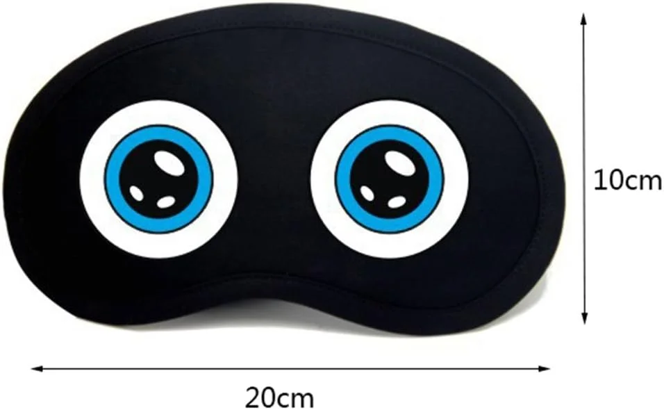 ماسک چشم کارتونی نرم و خلاقانه، قابل تنظیم و راحت
