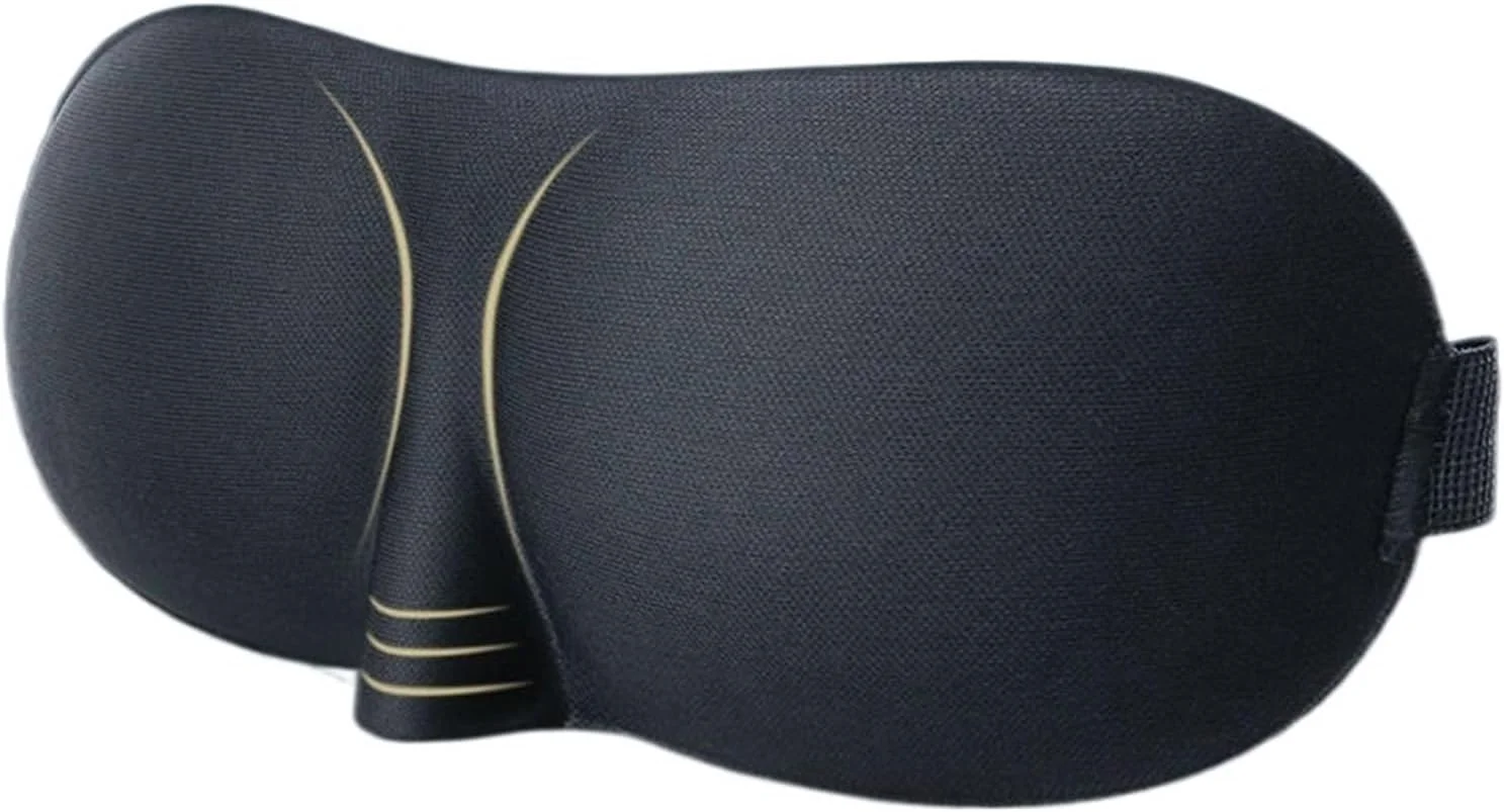 چشم بند خواب وانام، چشم بند مسدود کننده نور با طراحی منحنی و نرم و قابل تنظیم برای خواب شب چشم بند خواب وانام، چشم بند مسدود کننده نور با طراحی منحنی و نرم و قابل تنظیم برای خواب شب