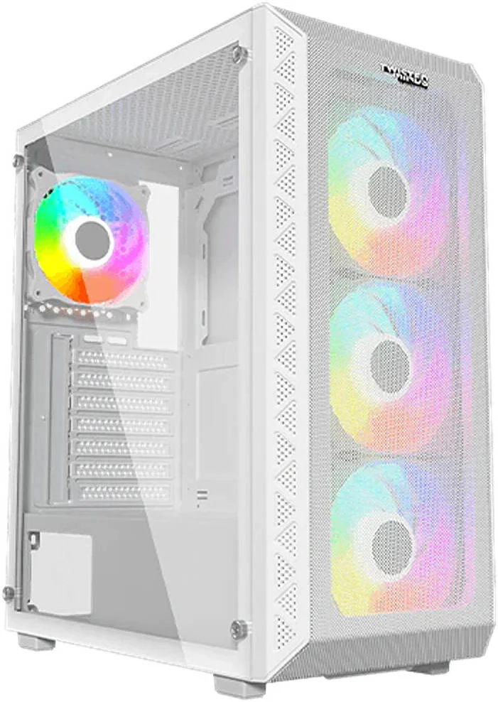 کیس کامپیوتر گیمینگ مید تاور Twisted Minds 03 Apex، پنل جلویی مشبک و پنل کناری شیشه حرارت دیده، 3 عدد فن ARGB 120 میلیمتری، قابلیت نصب رادیاتور تا 420 میلیمتر، USB 3.0 USB Type-C +HD، سفید | TM-GM-I-W کیس کامپیوتر گیمینگ مید تاور Twisted Minds 03 Apex، پنل جلویی مشبک و پنل کناری شیشه حرارت دیده، 3 عدد فن ARGB 120 میلیمتری، قابلیت نصب رادیاتور تا 420 میلیمتر، USB 3.0 USB Type-C +HD، سفید | TM-GM-I-W