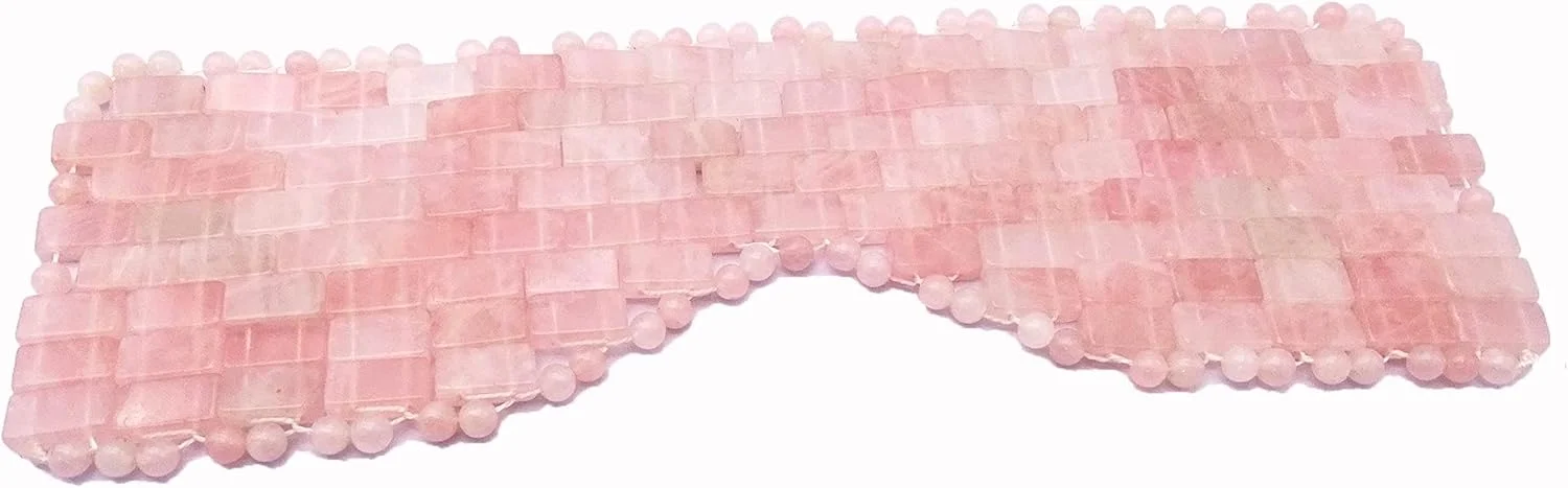 ماسک چشم یشم، کمپرس یخ و کمپرس گرم، کمک به خواب، تسکین خستگی چشم، شش ماده برای رفع نیازهای مختلف (بلند) (کوارتز صورتی) ماسک چشم یشم، کمپرس یخ و کمپرس گرم، کمک به خواب، تسکین خستگی چشم، شش ماده برای رفع نیازهای مختلف (بلند) (کوارتز صورتی)