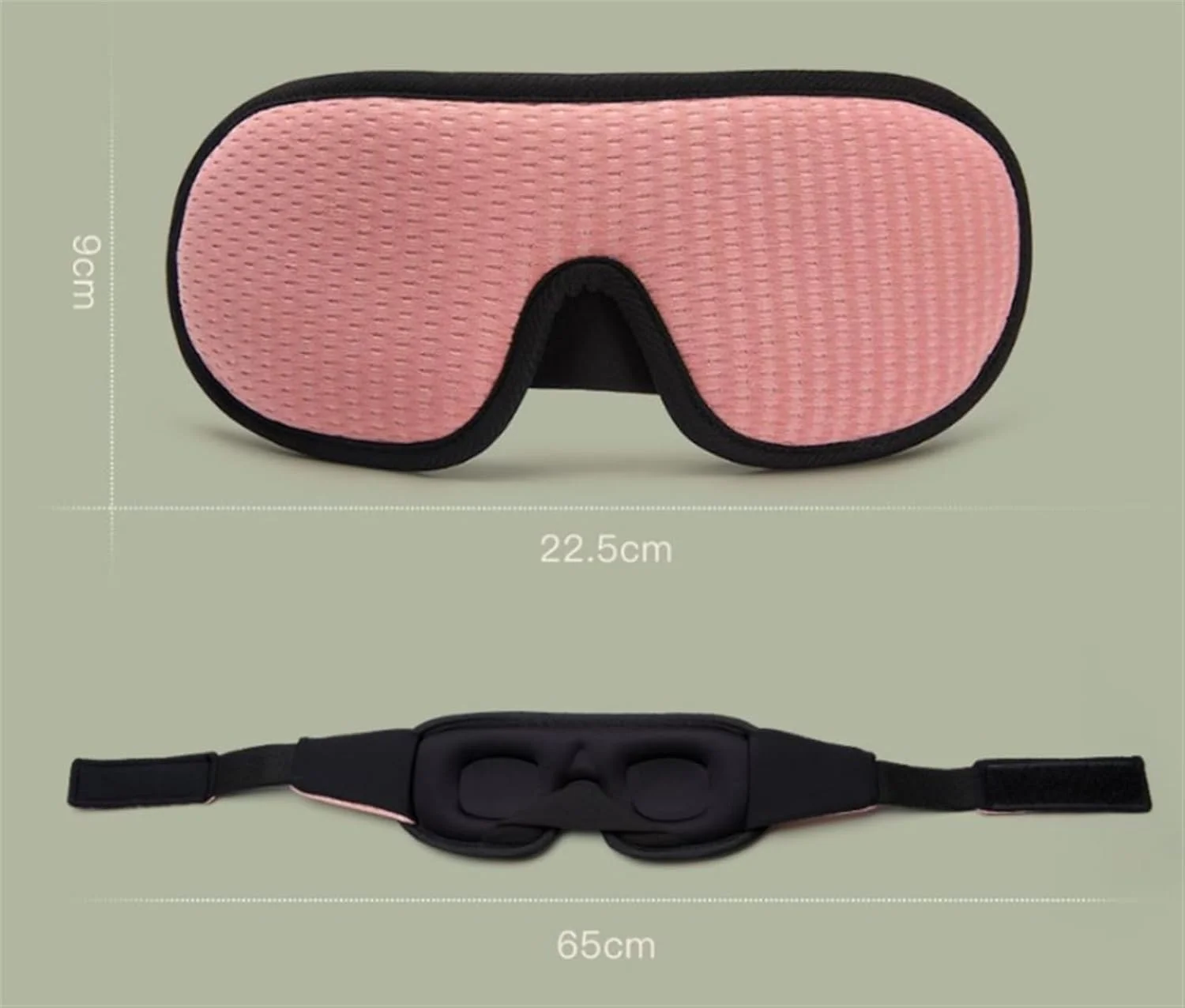 ماسک چشم وانا برای خواب راحت، رفع فشار، هیپنوتیزم سریع خواب، ماسک چشم با قابلیت تنفس، مناسب برای سفر، استراحت ناهار، خواب برای مردان و زنان (رنگ: مشکی)