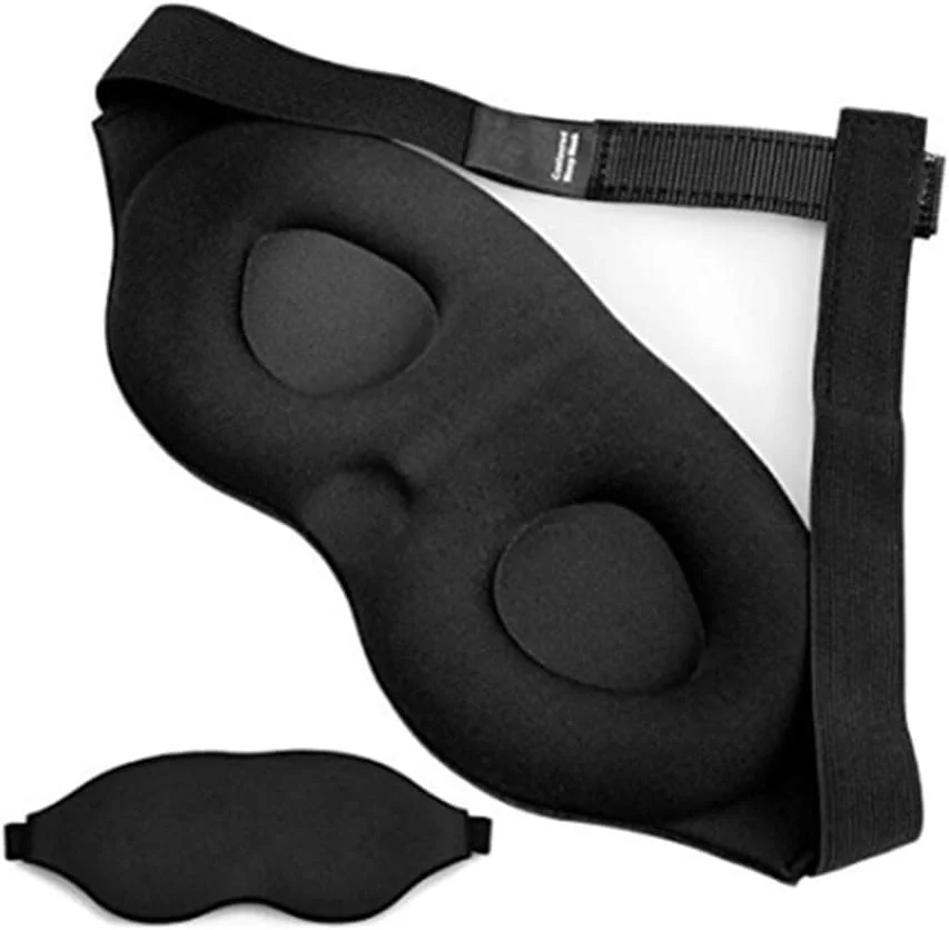 ماسک خواب سه بعدی با طراحی ویژه برای چشم و بینی