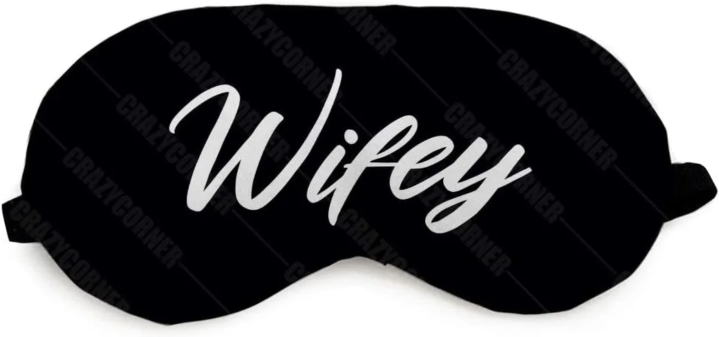 چشم بند خواب چاپی مشکی برای استراحت/مدیتیشن/خواب/مسافرت برای همسر/دوست دختر/خانم ها (19 * 10 سانتی متر) | پوشش چشم/چشم بند راحت و نرم