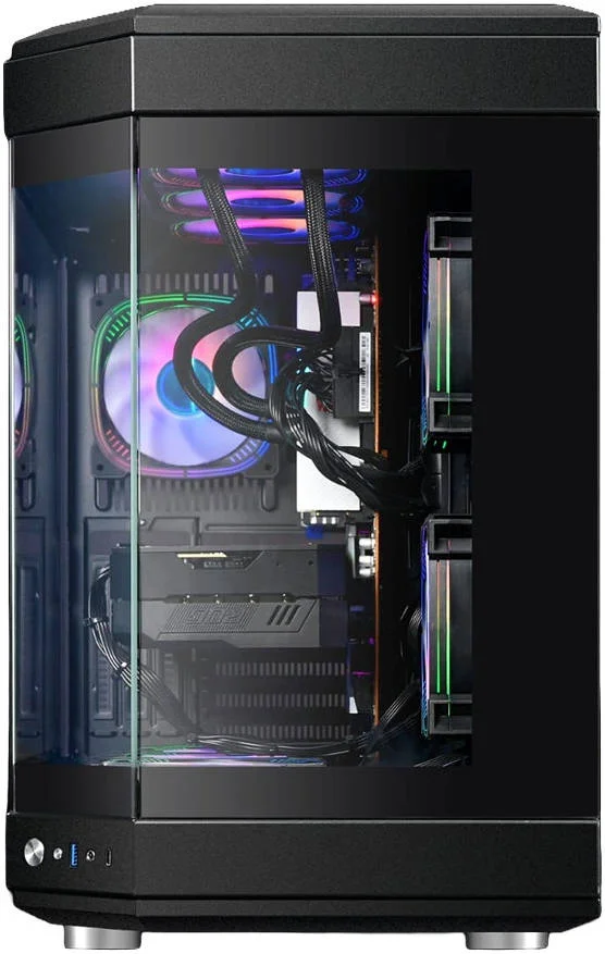 کیس کامپیوتر گیمینگ مید تاور WJCOOLMAN Y40 - 6F ATX، پنل های شیشه ای حرارت دیده، پشتیبانی از رادیاتور تا 360 میلی متر، 6 عدد فن از پیش نصب شده UNI، هارد دیسک 3.5 اینچی * 2، اس اس دی 2.5 اینچی * 2، USB 3.0 / Type-C، مشکی | 6974215270050 کیس کامپیوتر گیمینگ مید تاور WJCOOLMAN Y40 - 6F ATX، پنل های شیشه ای حرارت دیده، پشتیبانی از رادیاتور تا 360 میلی متر، 6 عدد فن از پیش نصب شده UNI، هارد دیسک 3.5 اینچی * 2، اس اس دی 2.5 اینچی * 2، USB 3.0 / Type-C، مشکی | 6974215270050