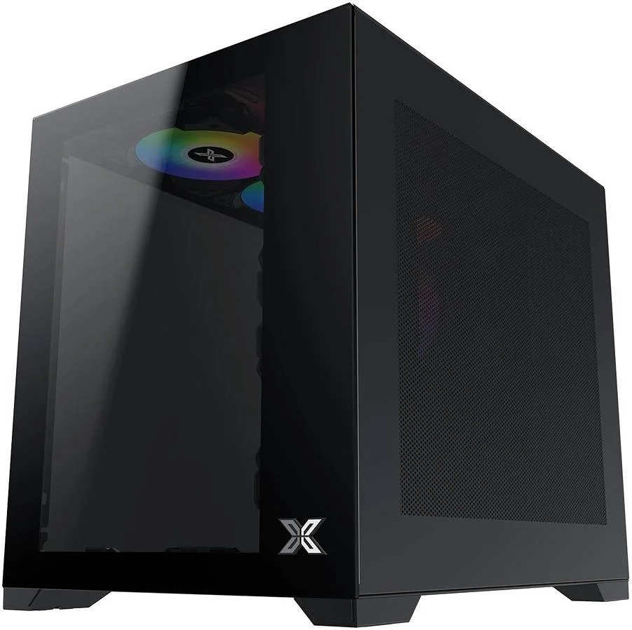 کیس کامپیوتر Xigmatek Aquarius II با شیشه حرارت دیده ATX، جنس استیل + PVS + شیشه حرارت دیده، پشتیبانی از رادیاتور تا 360 میلی متر و 9 فن، 2 پنل شیشه ای حرارت دیده، مشکی | EN49160
