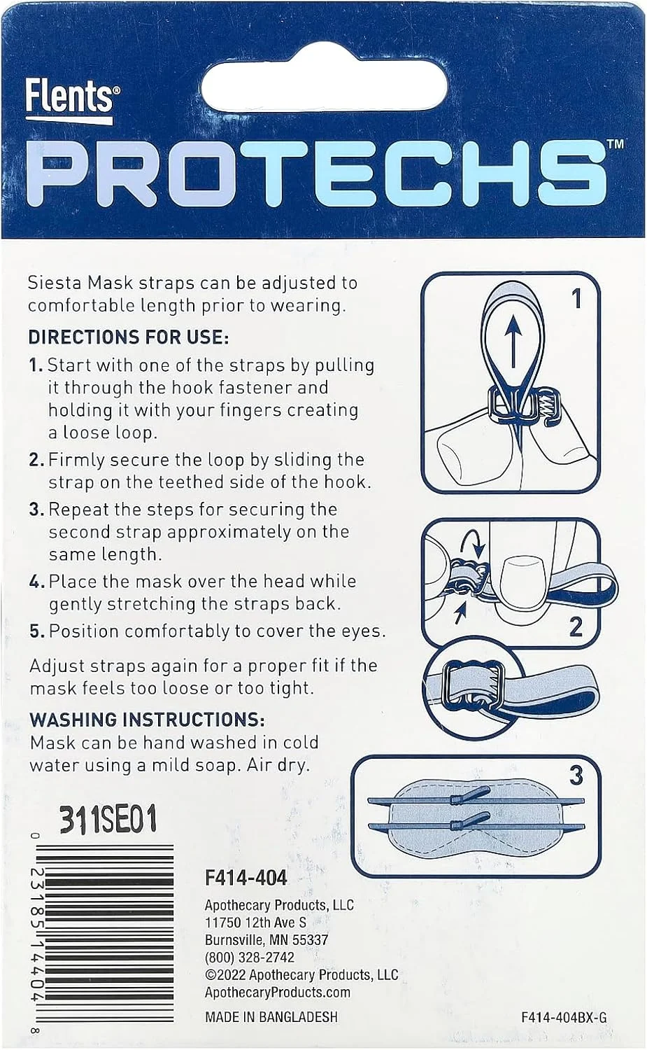 چشم بند خواب فلنتس سایز: 1