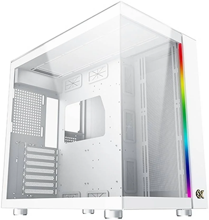 کیس سوپر تاور Xigmatek Aqua Ultra Arctic، جنس SPCC با ضخامت 0.8 میلیمتر، پشتیبانی از رادیاتور تا 360 میلیمتر و 10 فن، طراحی 3 پنل شیشهای حرارت دیده، طراحی بدون پیچ و ابزار، سفید | EN40689 کیس سوپر تاور Xigmatek Aqua Ultra Arctic، جنس SPCC با ضخامت 0.8 میلیمتر، پشتیبانی از رادیاتور تا 360 میلیمتر و 10 فن، طراحی 3 پنل شیشهای حرارت دیده، طراحی بدون پیچ و ابزار، سفید | EN40689