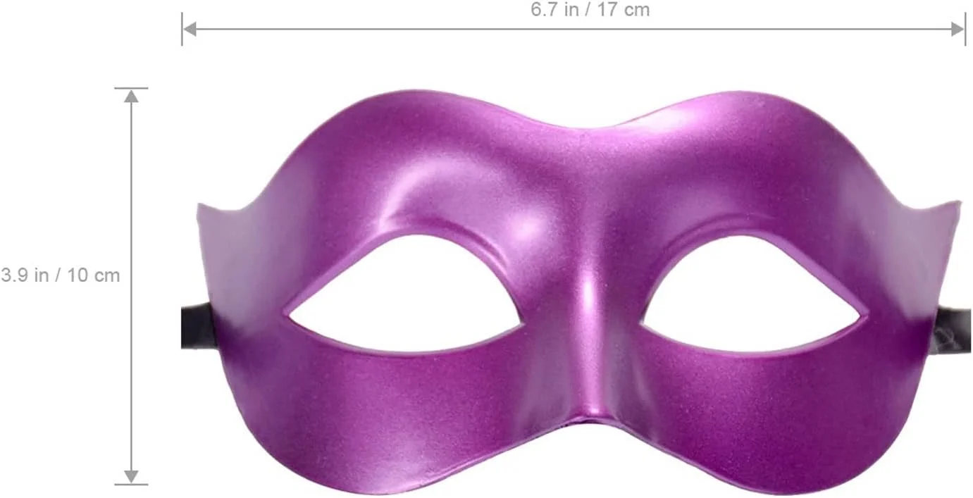 ماسک چشم مردانه برای لباس مبدل، ماسک نیم صورت، چشم بند تزئینی زنانه (Hortel)