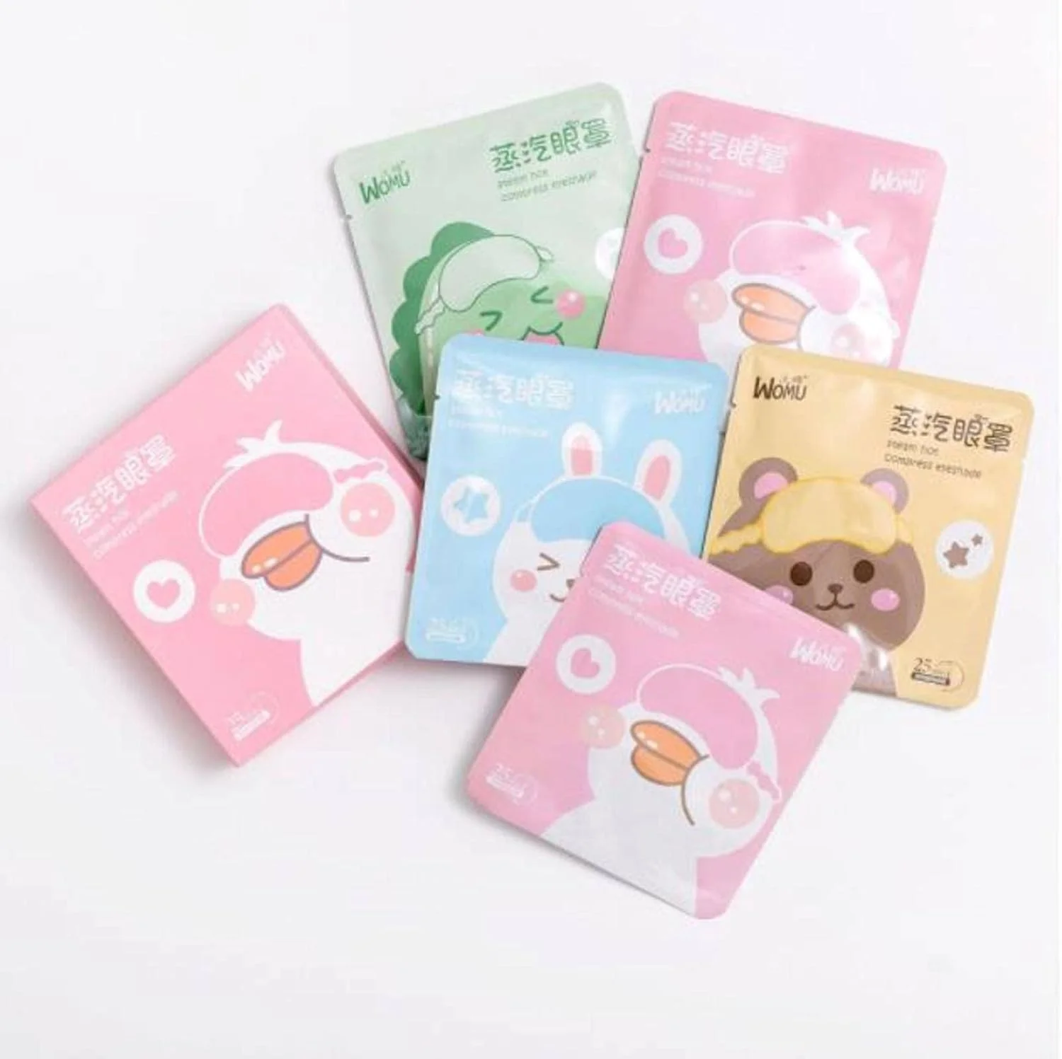 پد چشم یکبار مصرف NC، پد محافظ چشم، برچسب بخار گرم، برچسب خواب، پد چشم گرم کننده، 4 عدد برای فروش