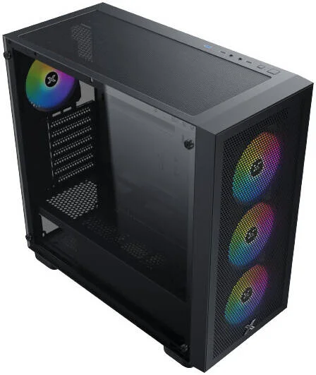 کیس کامپیوتر Xigmatek Gaming Z Pro E-ATX، دارای 4 فن از پیش نصب شده Z20A، پشتیبانی از رادیاتور 360 میلیمتری، 7 اسلات توسعه، پنل جلویی مشبک، پنجره جانبی شیشه حرارت دیده، مشکی | EN41761 کیس کامپیوتر Xigmatek Gaming Z Pro E-ATX، دارای 4 فن از پیش نصب شده Z20A، پشتیبانی از رادیاتور 360 میلیمتری، 7 اسلات توسعه، پنل جلویی مشبک، پنجره جانبی شیشه حرارت دیده، مشکی | EN41761