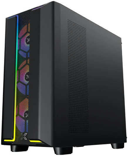 کیس کامپیوتر Xigmatek Gaming Y Pro E-ATX، دارای 4 فن از پیش نصب شده S20A Arctic، پشتیبانی از رادیاتور 360 میلیمتری، 7 اسلات توسعه، پنل جلویی توری، مشکی | EN42256 کیس کامپیوتر Xigmatek Gaming Y Pro E-ATX، دارای 4 فن از پیش نصب شده S20A Arctic، پشتیبانی از رادیاتور 360 میلیمتری، 7 اسلات توسعه، پنل جلویی توری، مشکی | EN42256