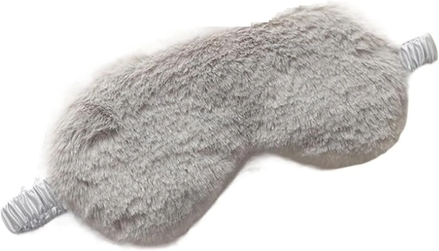 ماسک چشم پوشاننده نور خواب ابریشمی مانند ماسک چشم خواب پاییزی و زمستانی (خاکستری)