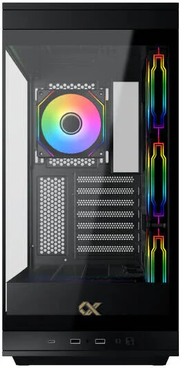 کیس کامپیوتر Xigmatek Meta E-ATX، دارای 3 فن G20A معکوس و 1 فن G20A از پیش نصب شده، پشتیبانی از رادیاتور تا 360 میلیمتر، 7 اسلات توسعه، 2 پنل شیشه حرارت دیده، فیلترهای گرد و غبار از پیش نصب شده، مشکی | EN45066 کیس کامپیوتر Xigmatek Meta E-ATX، دارای 3 فن G20A معکوس و 1 فن G20A از پیش نصب شده، پشتیبانی از رادیاتور تا 360 میلیمتر، 7 اسلات توسعه، 2 پنل شیشه حرارت دیده، فیلترهای گرد و غبار از پیش نصب شده، مشکی | EN45066