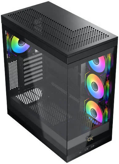 کیس کامپیوتر Xigmatek Meta E-ATX، دارای 3 فن G20A معکوس و 1 فن G20A از پیش نصب شده، پشتیبانی از رادیاتور تا 360 میلیمتر، 7 اسلات توسعه، 2 پنل شیشه حرارت دیده، فیلترهای گرد و غبار از پیش نصب شده، مشکی | EN45066 کیس کامپیوتر Xigmatek Meta E-ATX، دارای 3 فن G20A معکوس و 1 فن G20A از پیش نصب شده، پشتیبانی از رادیاتور تا 360 میلیمتر، 7 اسلات توسعه، 2 پنل شیشه حرارت دیده، فیلترهای گرد و غبار از پیش نصب شده، مشکی | EN45066