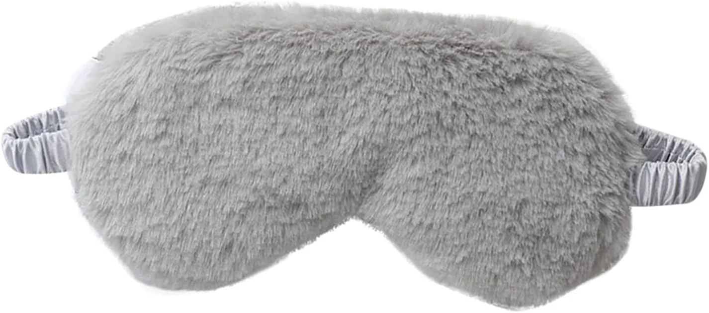 ماسک چشم خواب مخمل خواب دار با کمپرس یخ و گرم، ماسک تنفسی ابریشمی برای استراحت