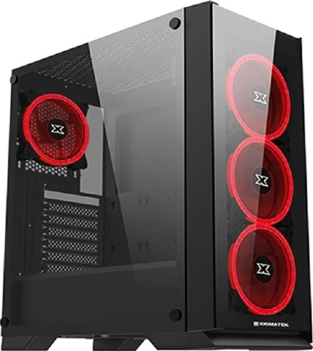 کیس مید تاور شیشه حرارت دیده Xigmatek Sirocon III ARGB، جریان هوای عالی، خنک کننده پردازنده 165 میلی متری، فن 120 میلی متری، ATX | EN45891 کیس مید تاور شیشه حرارت دیده Xigmatek Sirocon III ARGB، جریان هوای عالی، خنک کننده پردازنده 165 میلی متری، فن 120 میلی متری، ATX | EN45891