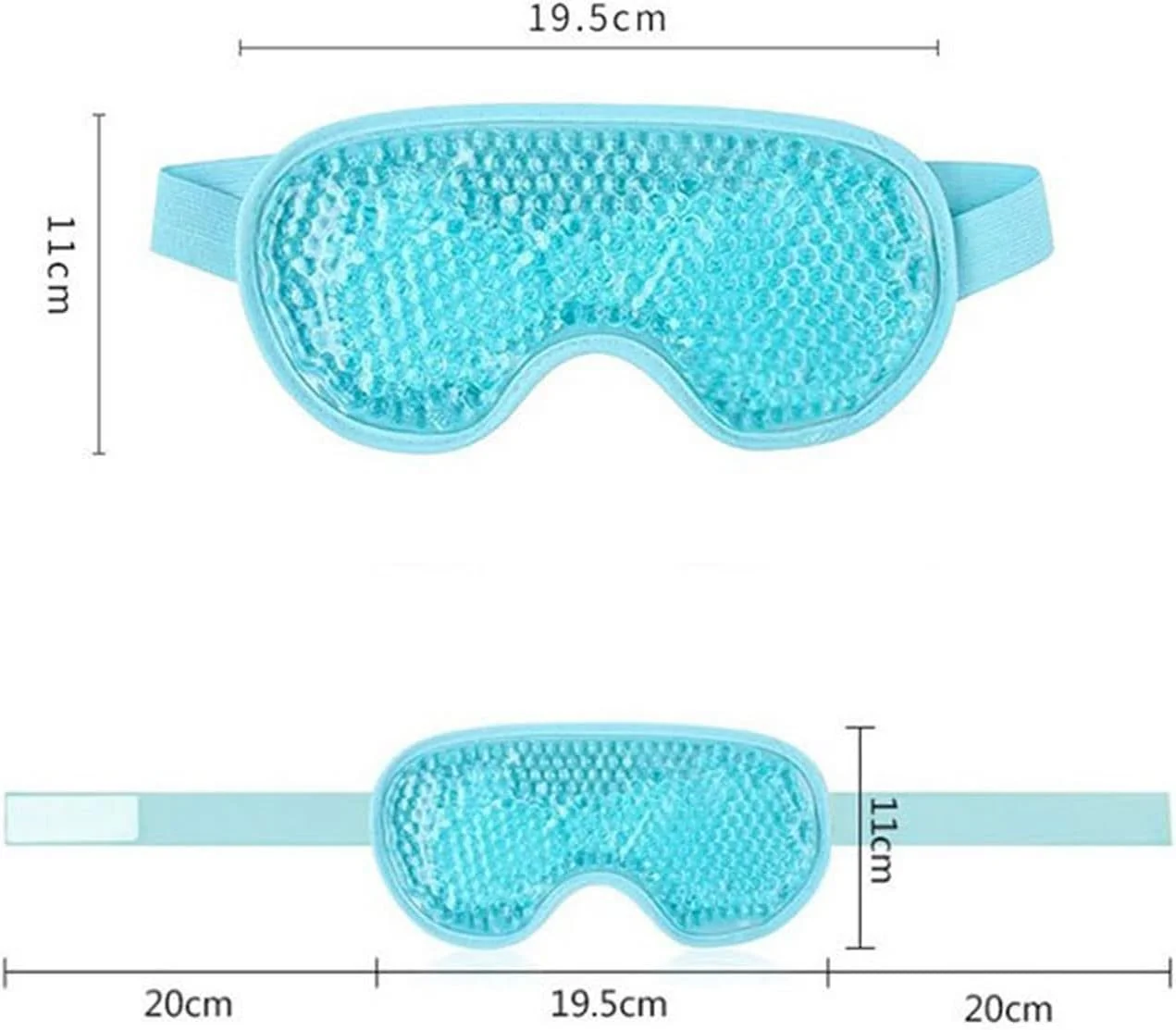 ماسک چشم ژلی، کمپرس سرد و گرم، پد تسکین دهنده برای چشم های خسته (Hortel)