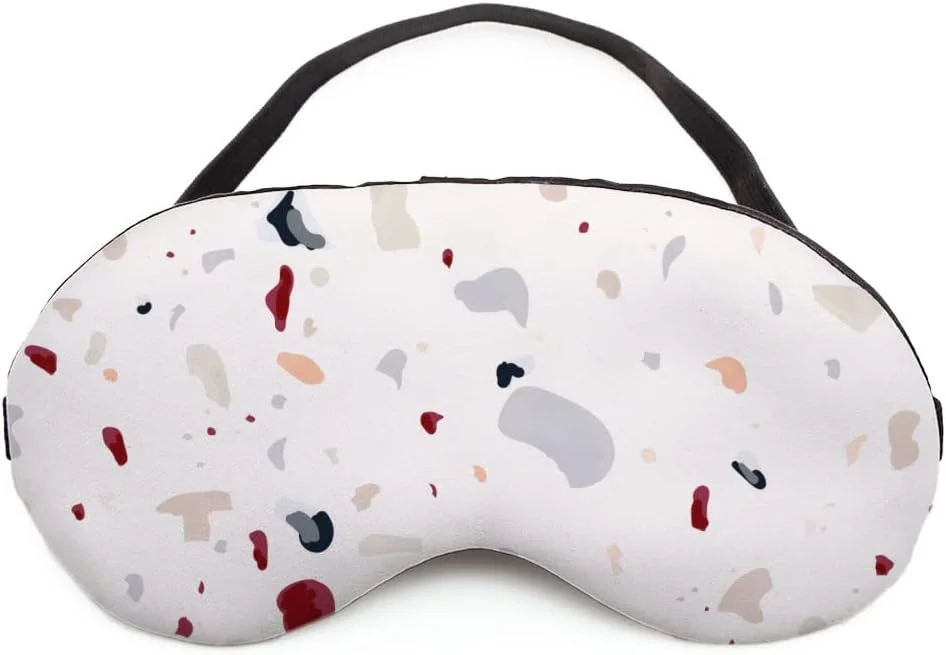 ماسک چشم طرح دار برای استراحت/مدیتیشن/خواب/مسافرت برای زنان/مردان/دختران/بچه ها (19 * 10 سانتی متر) | پوشش/چشم بند راحت و نرم