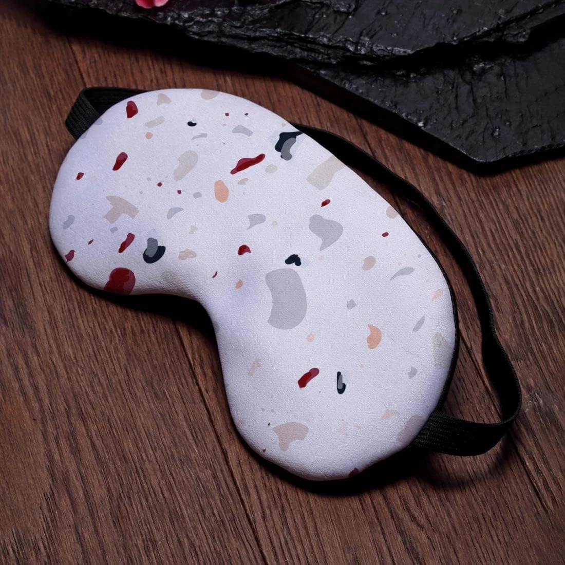 ماسک چشم طرح دار برای استراحت/مدیتیشن/خواب/مسافرت برای زنان/مردان/دختران/بچه ها (19 * 10 سانتی متر) | پوشش/چشم بند راحت و نرم