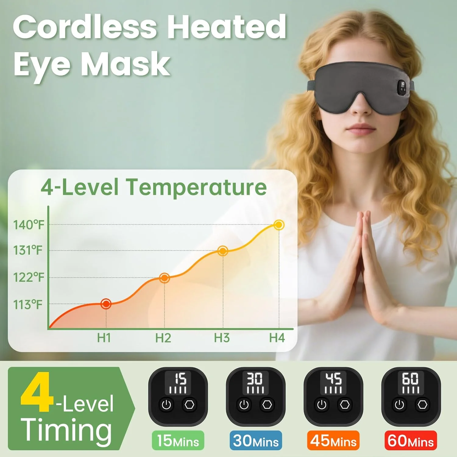 ماسک چشم گرمایشی