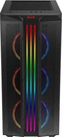 کیس XIGMATEK Trident (ATX، شاسی 330mm، U3x1+U2x2، پنل جلویی مشبک + سمت چپ شیشه حرارت دیده، 4 عدد فن XDS120 ARGB با سوییچ LED، Fx3+Rx1) | EN44535 کیس XIGMATEK Trident (ATX، شاسی 330mm، U3x1+U2x2، پنل جلویی مشبک + سمت چپ شیشه حرارت دیده، 4 عدد فن XDS120 ARGB با سوییچ LED، Fx3+Rx1) | EN44535