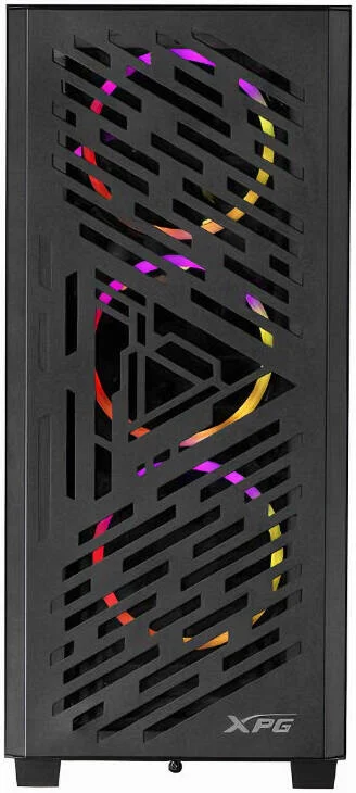 کیس مید تاور XPG Lander 501 aRGB، دارای 4 فن 120 میلی‌متری از پیش نصب شده، پشتیبانی از رادیاتور تا 360 میلی‌متر و 7 فن، پشتیبانی از کارت گرافیک تا طول 400 میلی‌متر، پنل جانبی شیشه‌ای حرارت دیده، مشکی | LANDER5014A-BKCWW