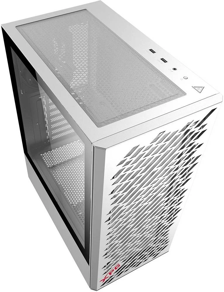 کیس کامپیوتر XPG Valor Air Mid-Tower، ساخته شده از SPCC + شیشه حرارت دیده، پشتیبانی از رادیاتور تا 360 میلیمتر و 6 فن، شامل 4 فن 120 میلیمتری، 2*USB3.2، 3.5mm، پورتهای I/O ریست و پاور، سفید | VALORAIRMT-WHCWW کیس کامپیوتر XPG Valor Air Mid-Tower، ساخته شده از SPCC + شیشه حرارت دیده، پشتیبانی از رادیاتور تا 360 میلیمتر و 6 فن، شامل 4 فن 120 میلیمتری، 2*USB3.2، 3.5mm، پورتهای I/O ریست و پاور، سفید | VALORAIRMT-WHCWW