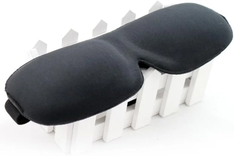 چشم بند خواب بیوتیفول، ماسک چشم برای مسافرت و چرت زدن، مسدود کننده نور و تنفس پذیر، راحت برای افرادی که به پهلو می خوابند، بنفش