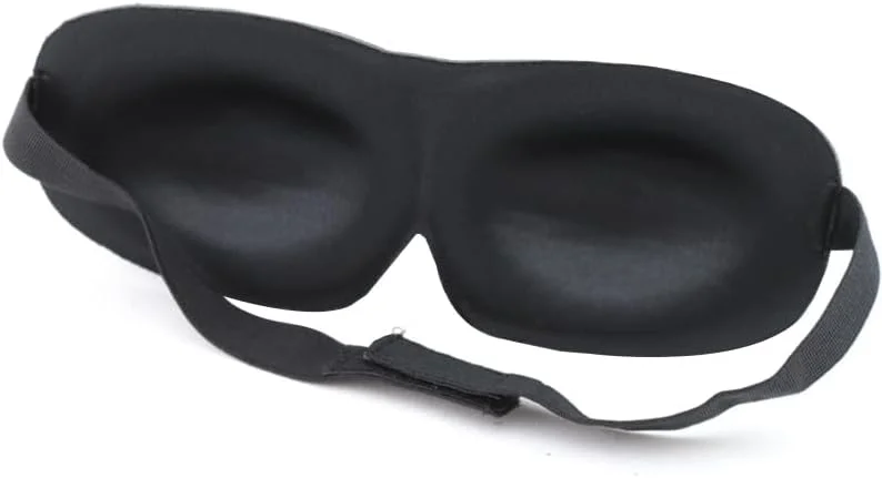 چشم بند خواب بیوتیفول، ماسک چشم برای مسافرت و چرت زدن، مسدود کننده نور و تنفس پذیر، راحت برای افرادی که به پهلو می خوابند، بنفش