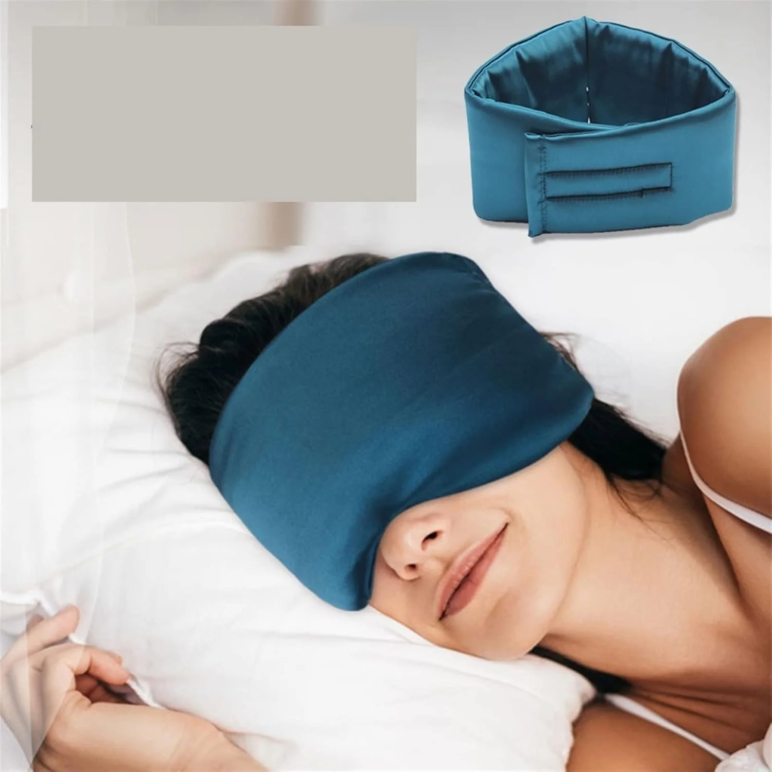 ماسک چشم خواب ابریشمی دو طرفه برای مسافرت