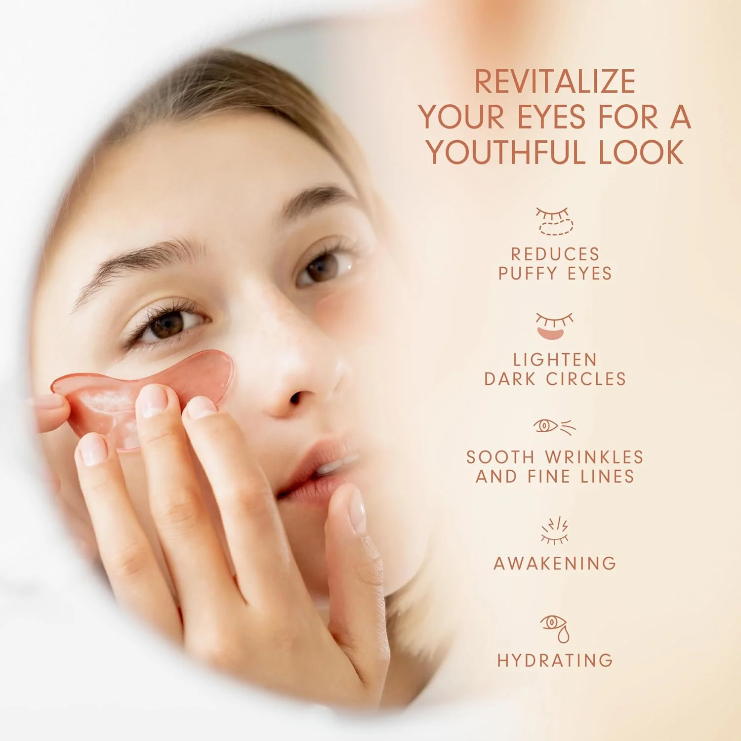 پدهای زیر چشم Dersie برای پف و سیاهی دور چشم: کاهش پف و سیاهی دور چشم - پدهای روشن کننده حاوی کافئین و هیالورونیک اسید - احیا کننده و آبرسان (30 جفت)