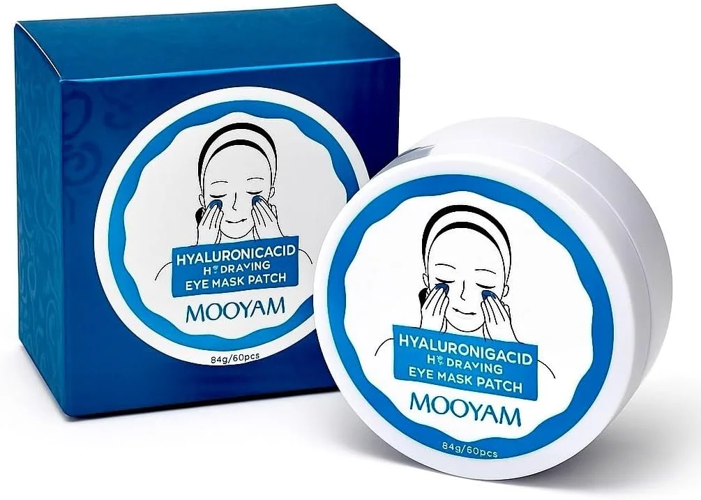 پدهای دور چشم هیالورونیک کرهای 60 عددی - ضد چروک و تیرگی، پدهای ژلی کلاژن آبرسان و قابل استفاده مجدد پدهای دور چشم هیالورونیک کرهای 60 عددی - ضد چروک و تیرگی، پدهای ژلی کلاژن آبرسان و قابل استفاده مجدد