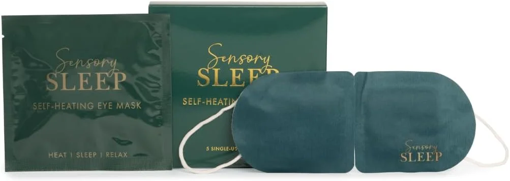 5 عدد ماسک چشم خود گرم شونده برای خواب Sensory Retreats، ماسک چشم گرم، ماسک خواب، بدون عطر