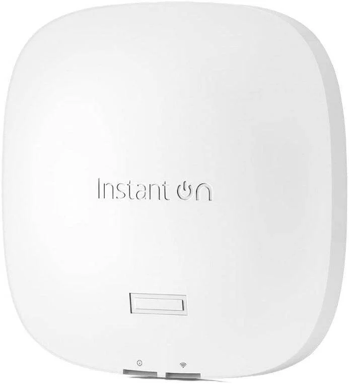 اکسس پوینت Aruba Instant On AP21، دوال رادیو، نرخ داده 1.2 گیگابیت بر ثانیه در 5 گیگاهرتز و 300 مگابیت بر ثانیه در 2.4 گیگاهرتز، دوال Omni-Directional 2x2 MIMO، بهره آنتن 1.7dBi (2.4GHz)، 4.8dBi (5GHz)، سفید | S1T09A