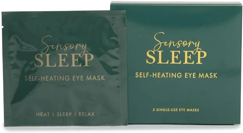 5 عدد ماسک چشم خود گرم شونده برای خواب Sensory Retreats، ماسک چشم گرم، ماسک خواب، بدون عطر