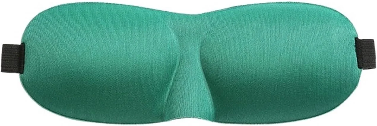 چشم بند خواب وانا مدل سایه چشم، پوشش خوب، استریو، مناسب استراحت و مسافرت (رنگ: سبز میوه ای)