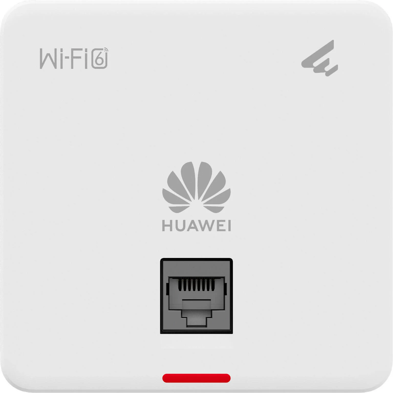 اکسس پوینت دیواری Huawei eKitEngine AP160 Wi-Fi 6، حالت دوگانه رادیویی 2.4 گیگاهرتز (2x2) + 5 گیگاهرتز (2x2)، ارائه حداکثر نرخ 575 مگابیت بر ثانیه و 1.2 گیگابیت بر ثانیه، آنتن هوشمند داخلی، پنل 8 میلی‌متری | AP160