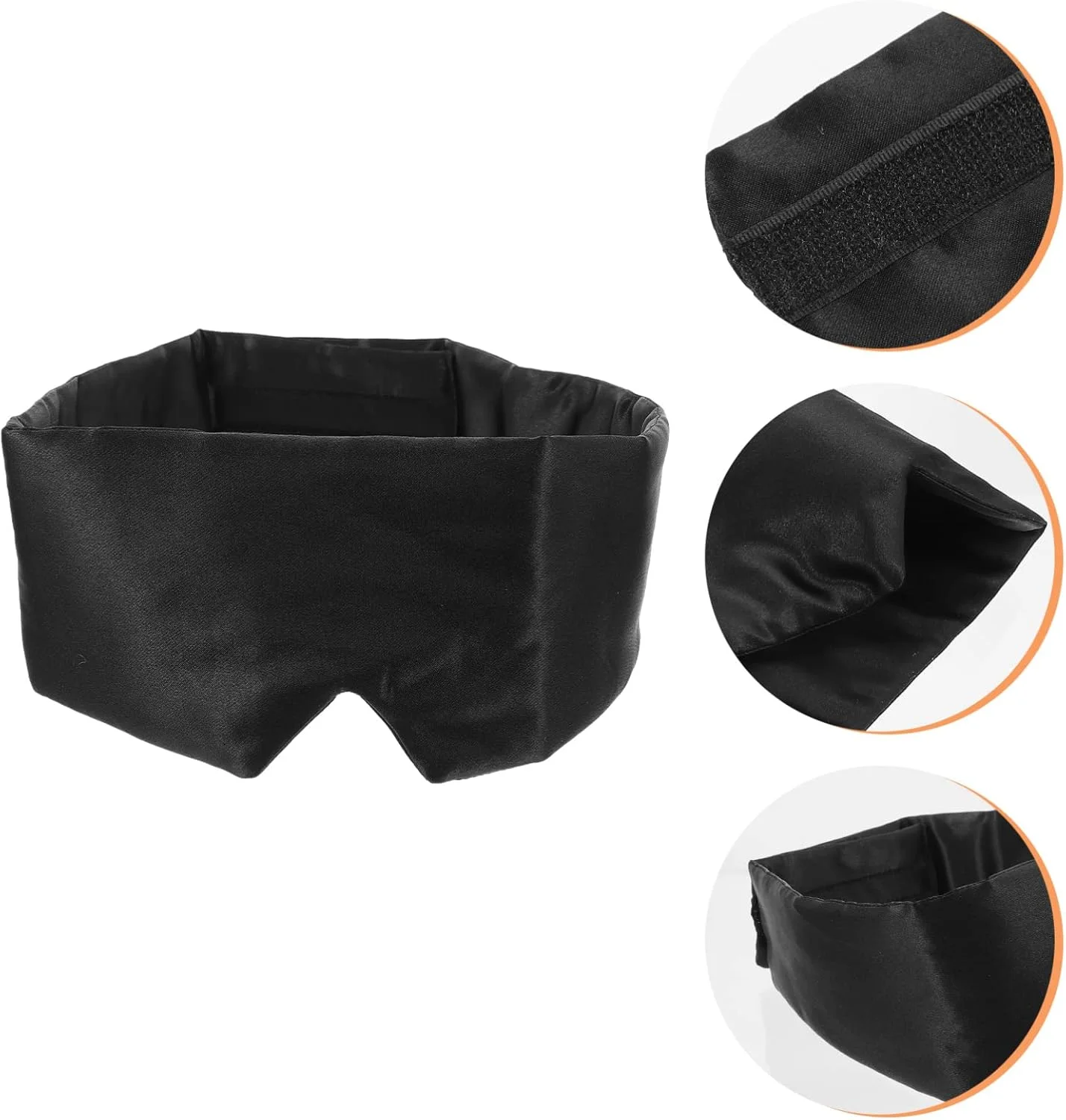 FOMIYES 2 عدد ماسک چشم ابریشمی، پوشش چشم ابریشمی، ماسک خواب چشم