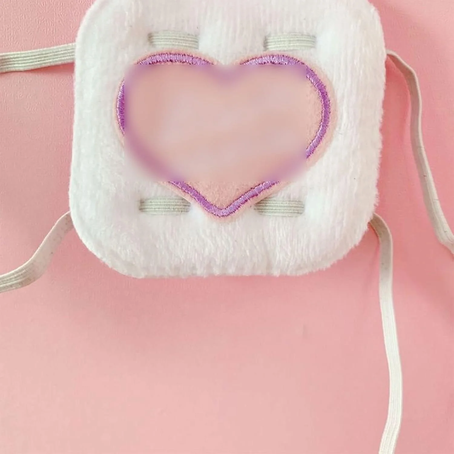 ماسک چشم طرح انیمه گلدوزی شده طرح قلب تک چشم بند لوازم جانبی لباس ماسک چشم طرح انیمه گلدوزی شده طرح قلب تک چشم بند لوازم جانبی لباس