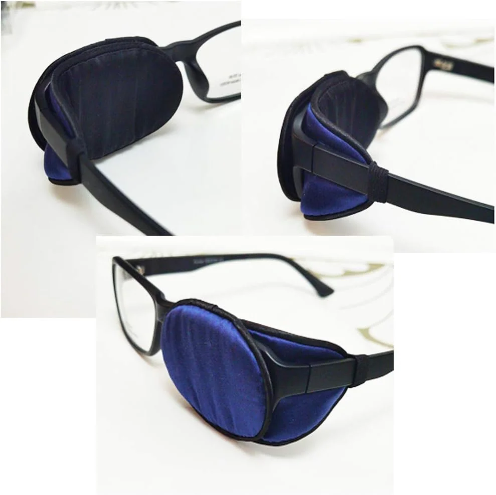 ماسک چشم ابریشمی مایا استار برای آمبلیوپی، استرابیسم و تنبلی چشم (آبی)