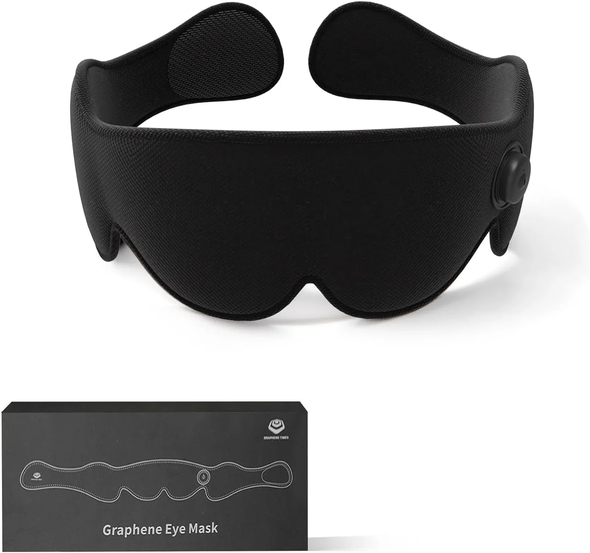 ماسک چشم گرمایشی، کمپرس گرم چشم بدون سیم برای خشکی چشم و رفع خستگی چشم، ماسک چشم گرم برقی قابل حمل برای بلفاریت، شالازیون، خستگی چشم یا MGD