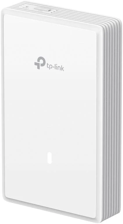اکسس پوینت دیواری وای فای 7 مدل EAP725-Wall BE3600 از tp-link Omada، عملکرد دو بانده AXE، عبور PoE 2.5G، رومینگ یکپارچه و مدیریت ابری متمرکز، سفید | EAP725-Wall