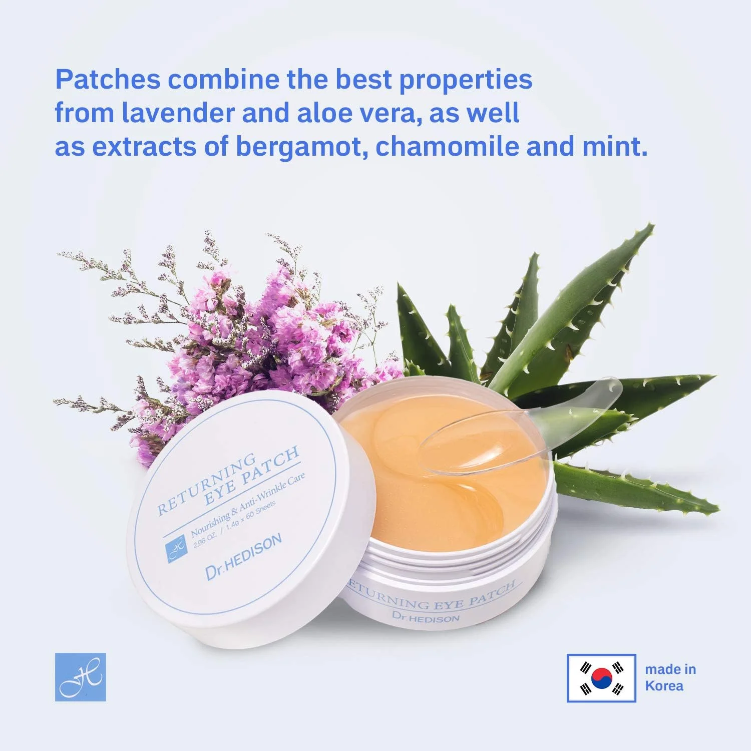 پچ دور چشم احیا کننده دکتر هدیسون، 60 عدد