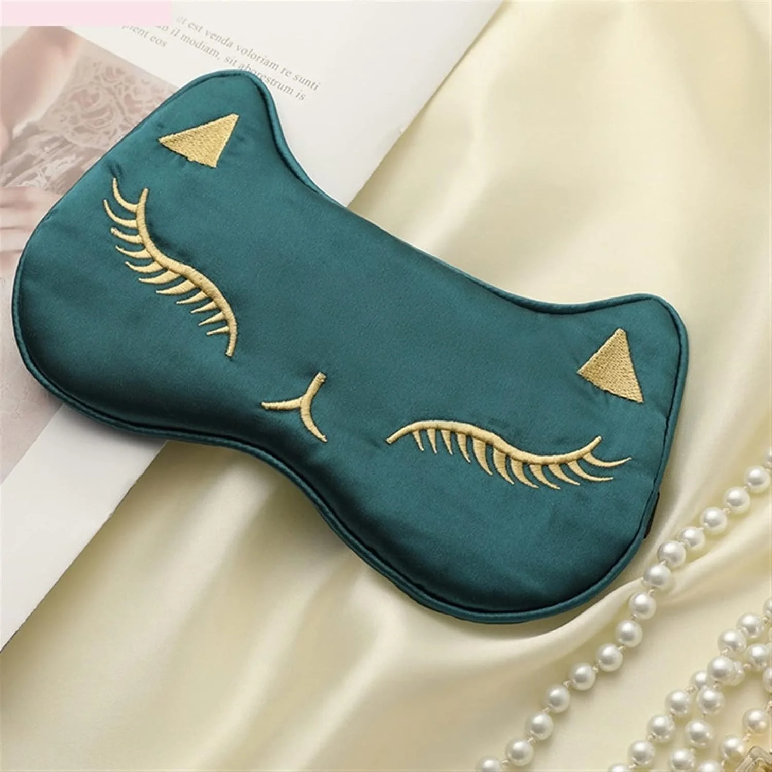 ماسک چشم با قابلیت استفاده از یخ، ماسک چشم با دکمه تنظیم، ماسک چشم محافظ نور، مناسب خواب