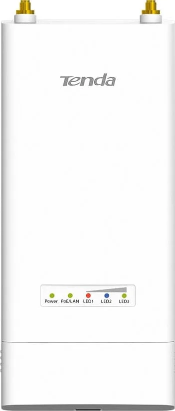 ایستگاه پایه وای فای بیرونی تندا B6، 300 مگابیت بر ثانیه، 5 گیگاهرتز، 1*10/100Mbps اترنت، 2*RP-SMA، 8.5 وات، سفید | B6