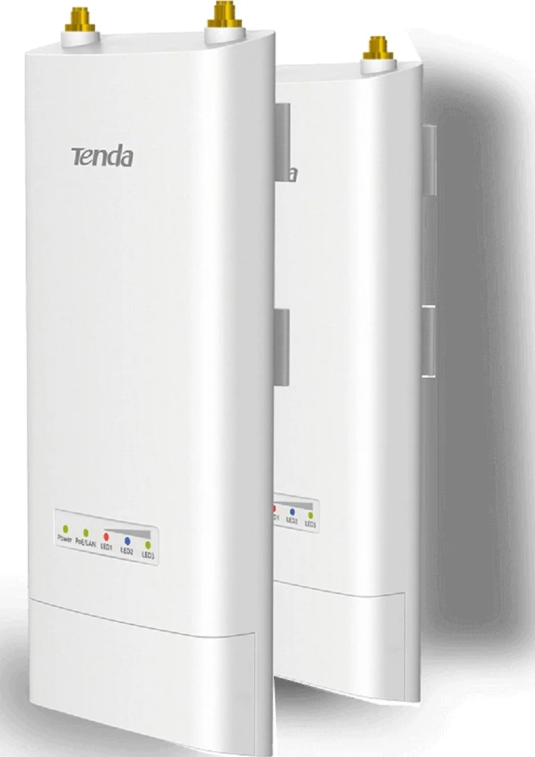 ایستگاه پایه وای فای بیرونی تندا B6، 300 مگابیت بر ثانیه، 5 گیگاهرتز، 1*10/100Mbps اترنت، 2*RP-SMA، 8.5 وات، سفید | B6