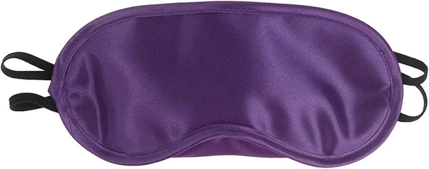 ماسک چشم ابریشمی مانند پلی استر محافظ چشم مناسب مسافرت