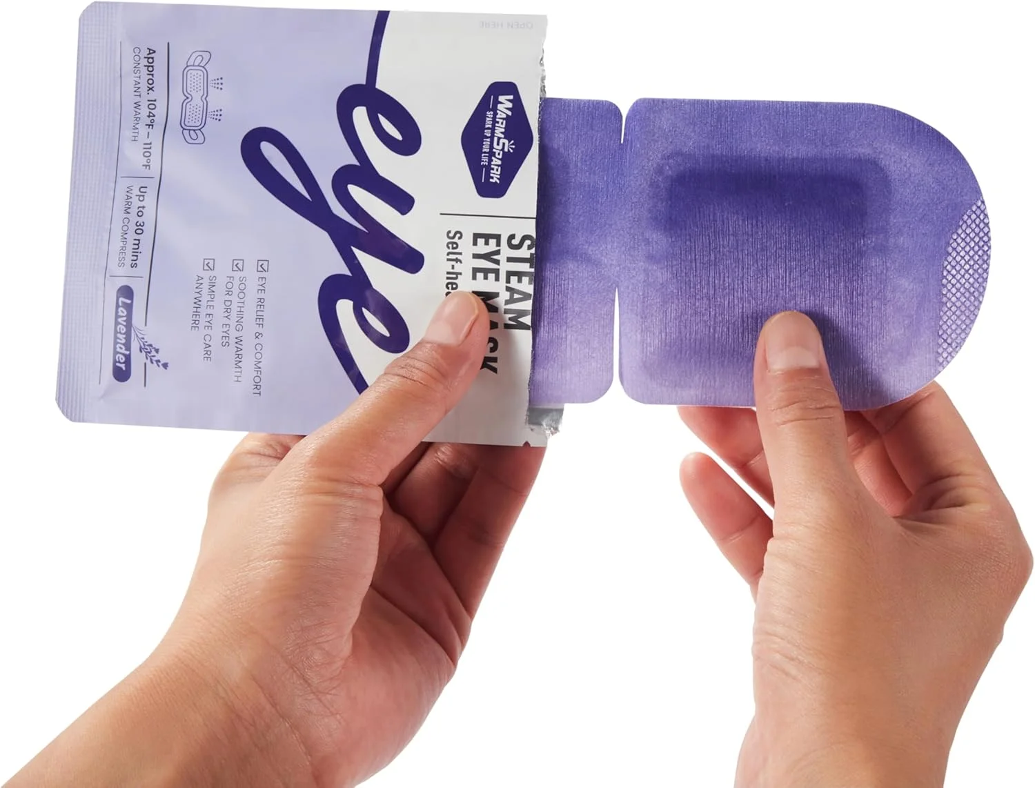 ماسک چشم خود گرم شونده کمپرس گرم برای خشکی چشم، ماسک چشم گرم شونده یکبار مصرف برای تسکین سریع، خواب، اسپا، ملزومات سفر و هدایای آرامش بخش برای زنان (30 عدد) - اسطوخودوس