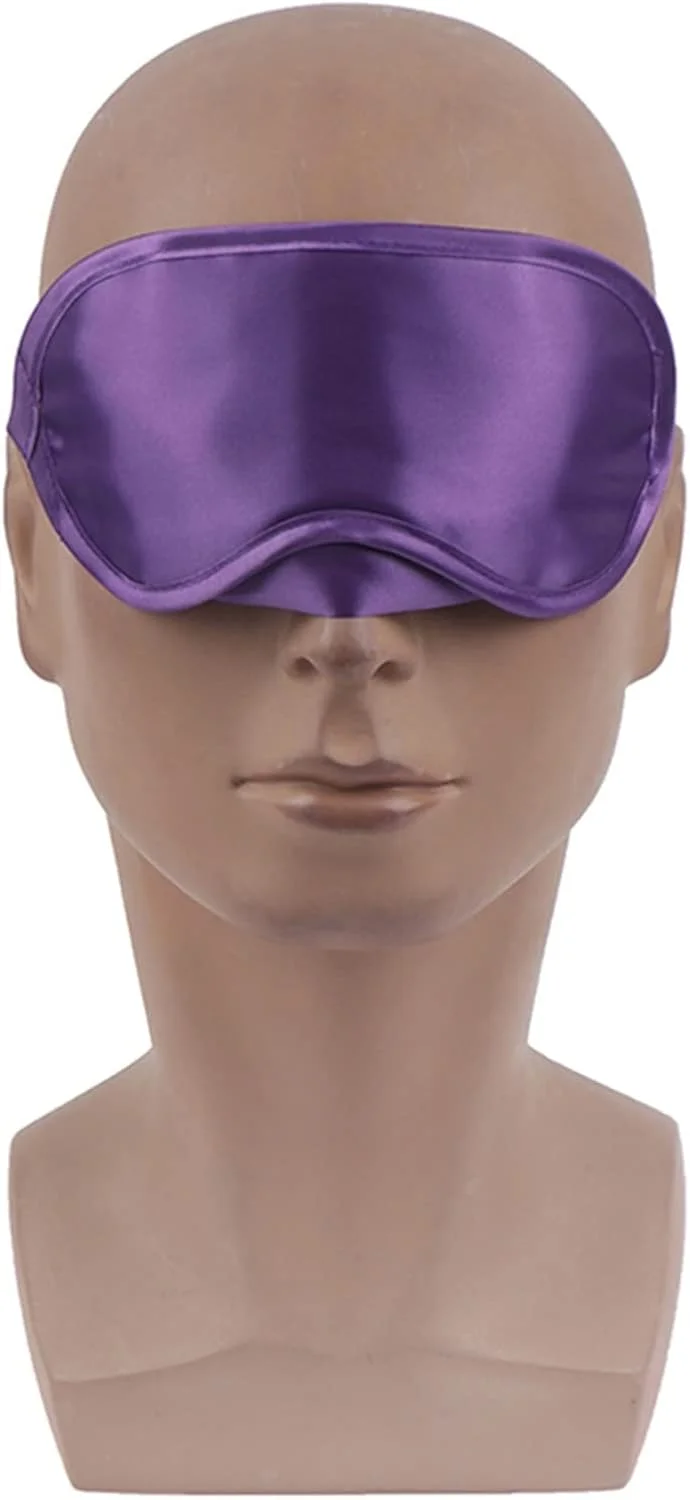 ماسک چشم ابریشمی مانند پلی استر محافظ چشم مناسب مسافرت