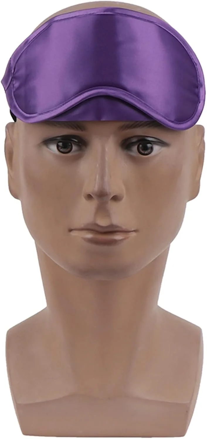 ماسک چشم ابریشمی مانند پلی استر محافظ چشم مناسب مسافرت